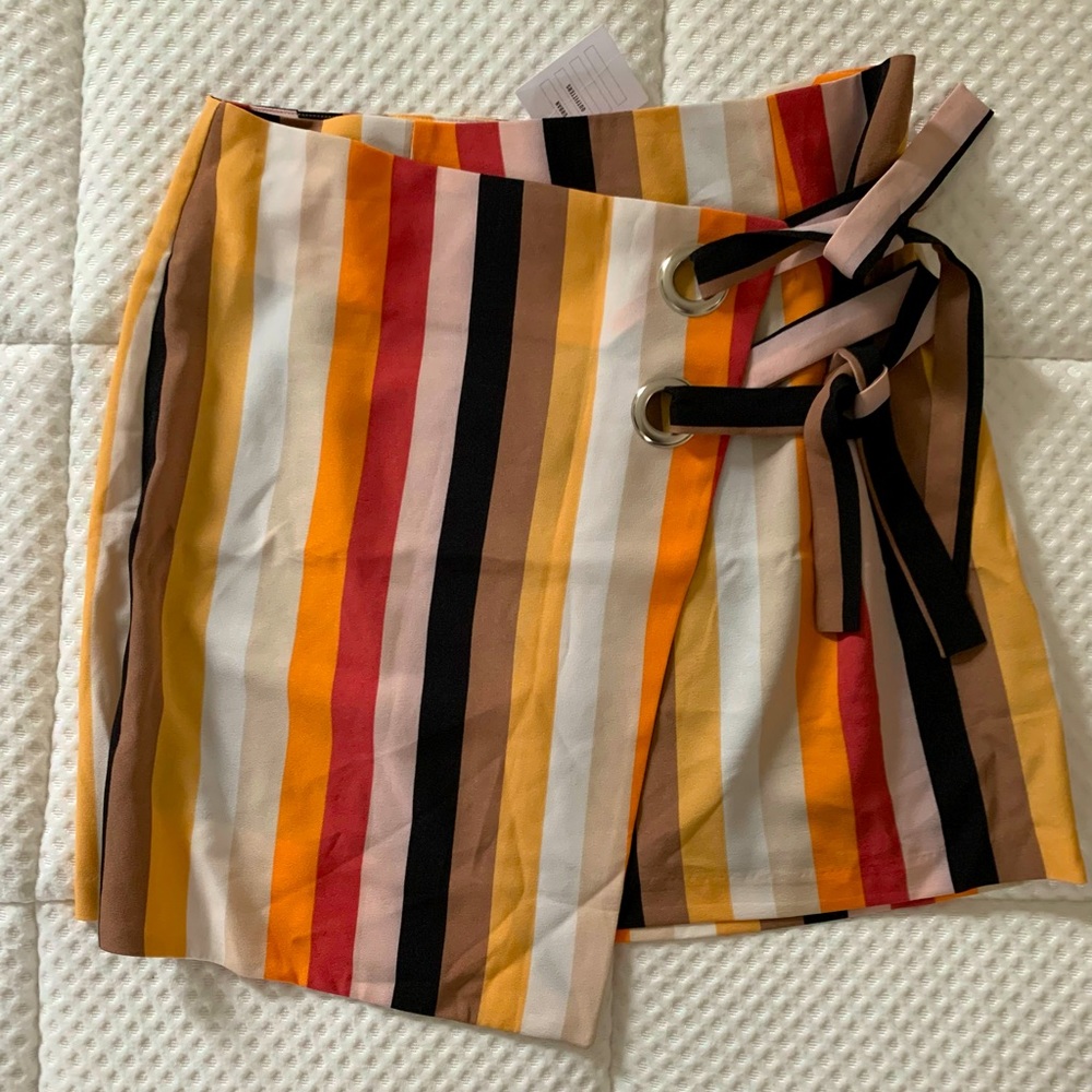 NWT Urban Outfitters Faux Wrap Skirt